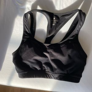 Athleta black xxs sports bra
